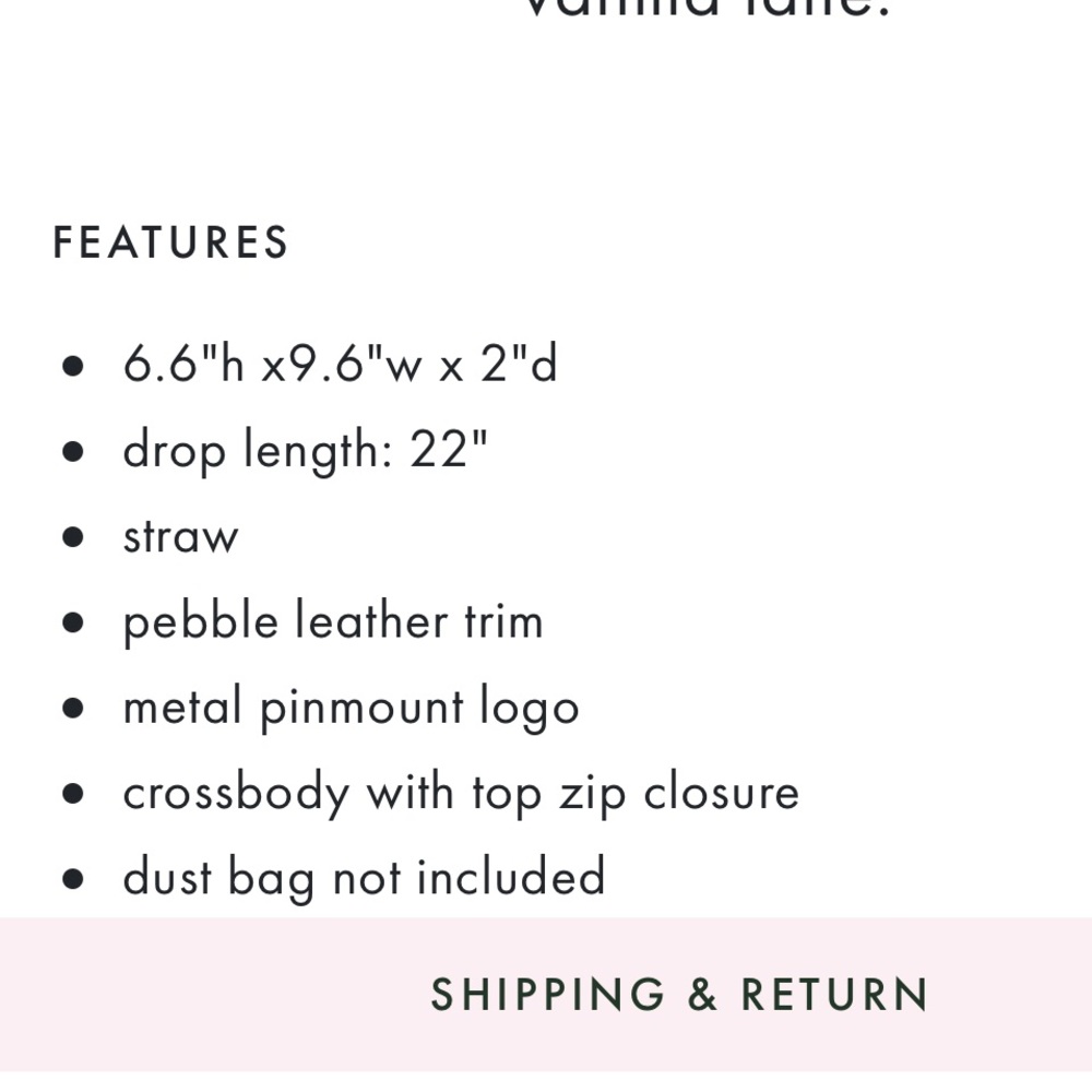 Kate Spade straw crossbody - Picture 11 of 11